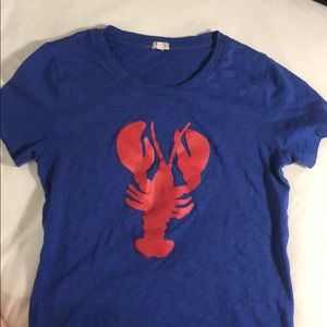 J.Crew Factory Lobster Collectors Tee